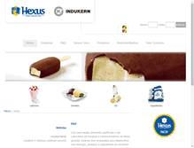 Tablet Screenshot of hexus.com.br